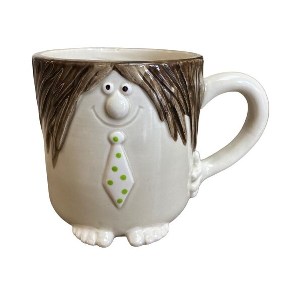 Vtg Fitz & Floyd Bob, Carol,Ted, Alice Mugs Swingers Movie Mug Funky Lot Of 2 - Picture 2 of 9